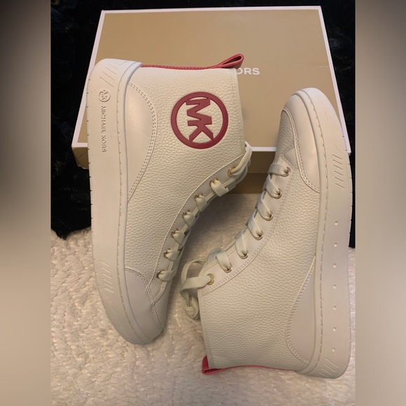 MICHAEL KORS MID HIGH TOP SNEAKERS - Picture 2 of 6
